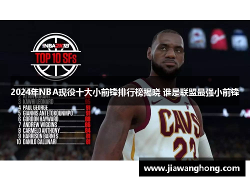 2024年NBA现役十大小前锋排行榜揭晓 谁是联盟最强小前锋